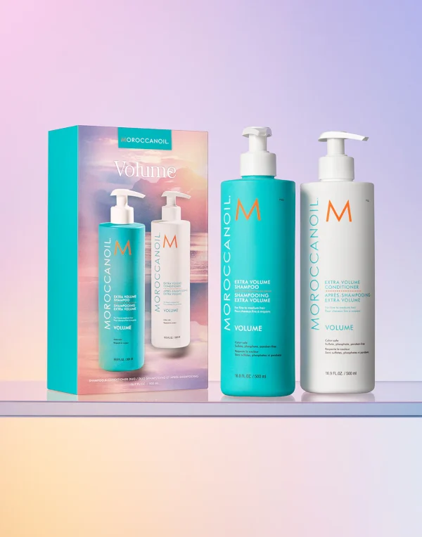 Conjunto de medio litro de Acondicionador y Champú Extra Volumen 2