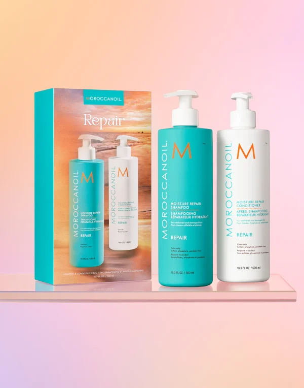 Conjunto de medio litro de Acondicionador y Champu Reparador 2