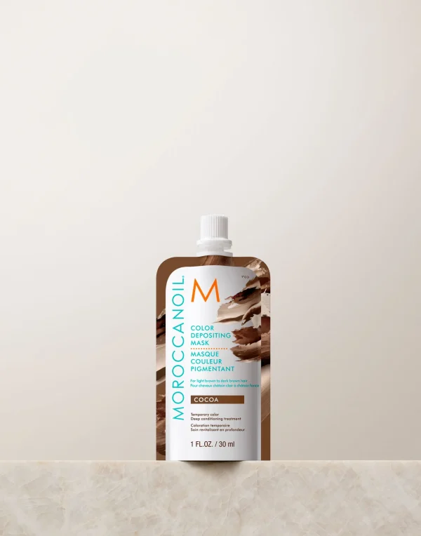 mascarilla con color cacao 3