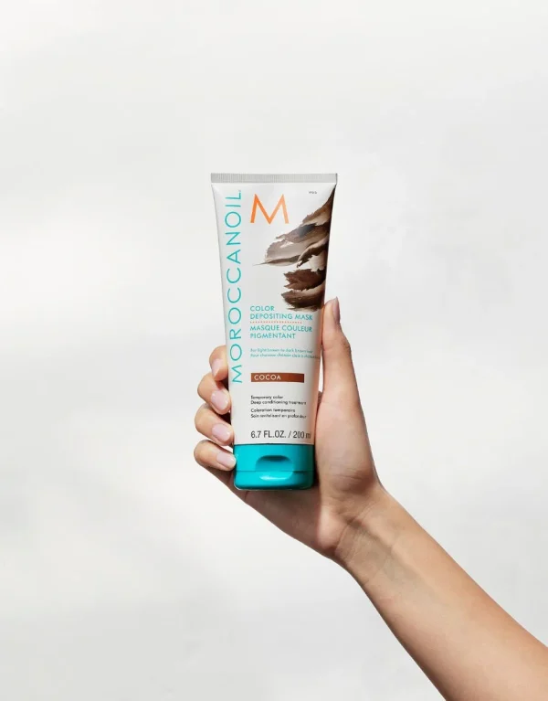 mascarilla con color cacao 4